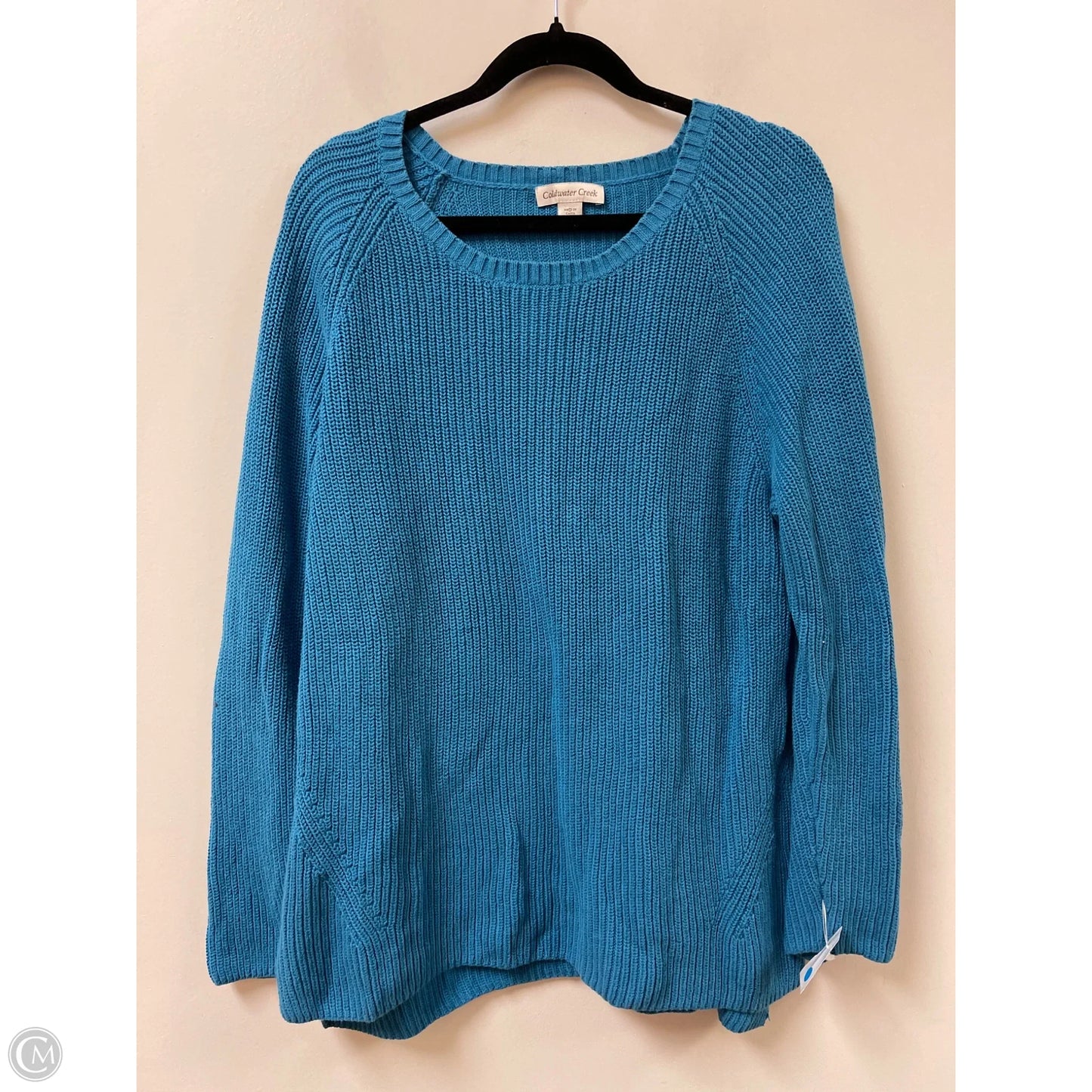 Sweater By Coldwater Creek In Blue, Size: Xl