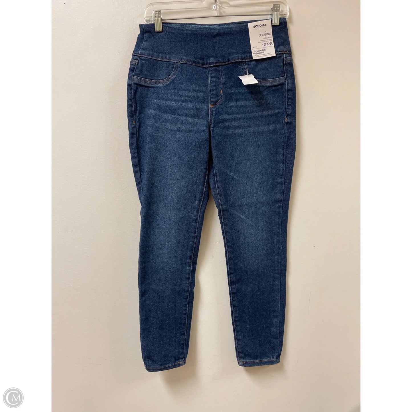 Jeans Skinny By Sonoma In Blue Denim, Size: 10p