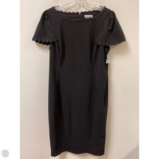 Dress Casual Midi By Calvin Klein In Black, Size: Xl