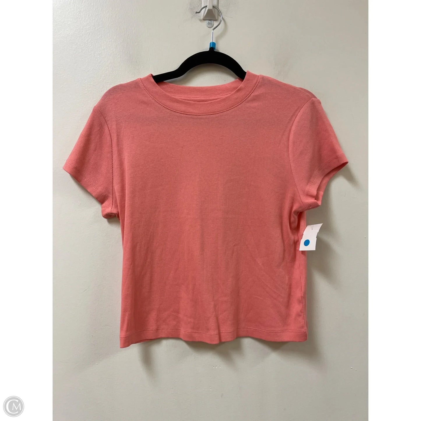 Top Short Sleeve Basic By A New Day In Pink, Size: L