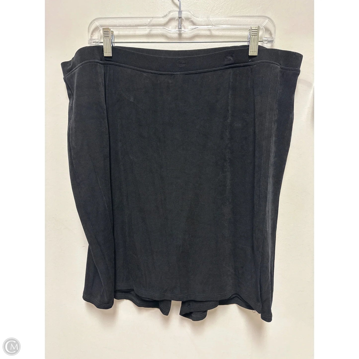 Skort By Chicos In Black, Size: 16