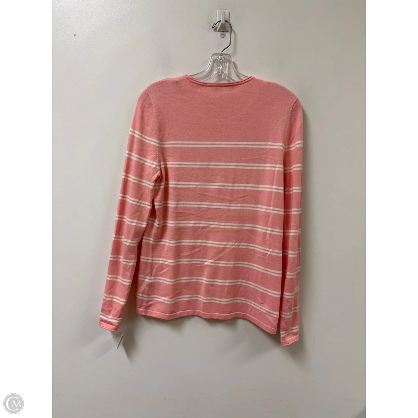 Top Long Sleeve By J Mclaughlin In Pink, Size: M