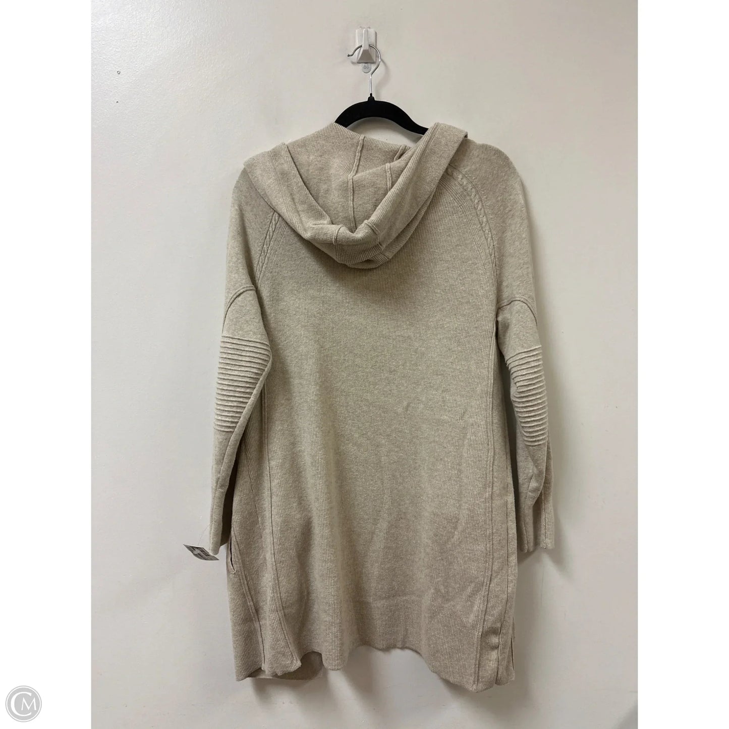 Sweater Cardigan By Chicos In Cream, Size: M