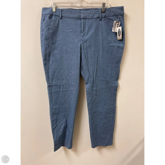 Pants Dress By Old Navy In Blue, Size: 16