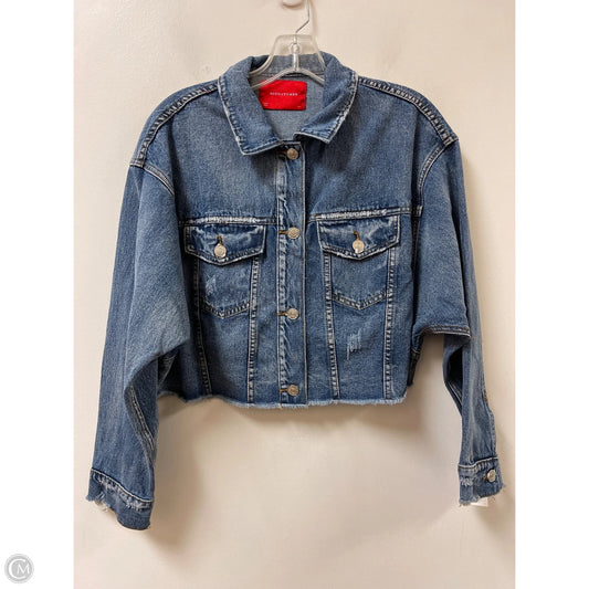 Jacket Denim By Clothes Mentor In Blue Denim, Size: M
