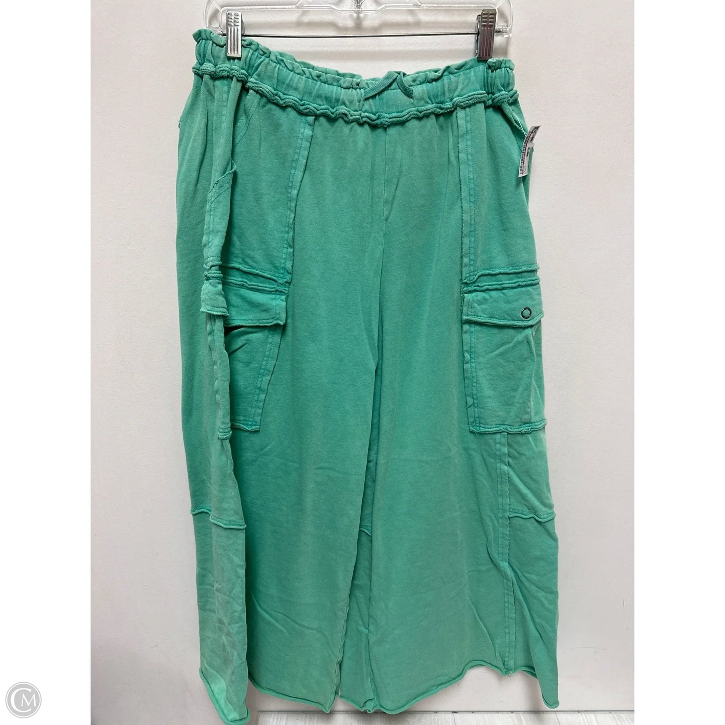 Pants Wide Leg By Easel In Green, Size: 8