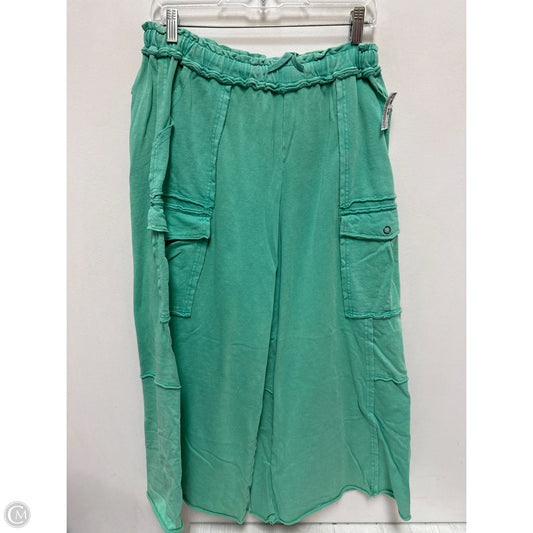 Pants Wide Leg By Easel In Green, Size: 8
