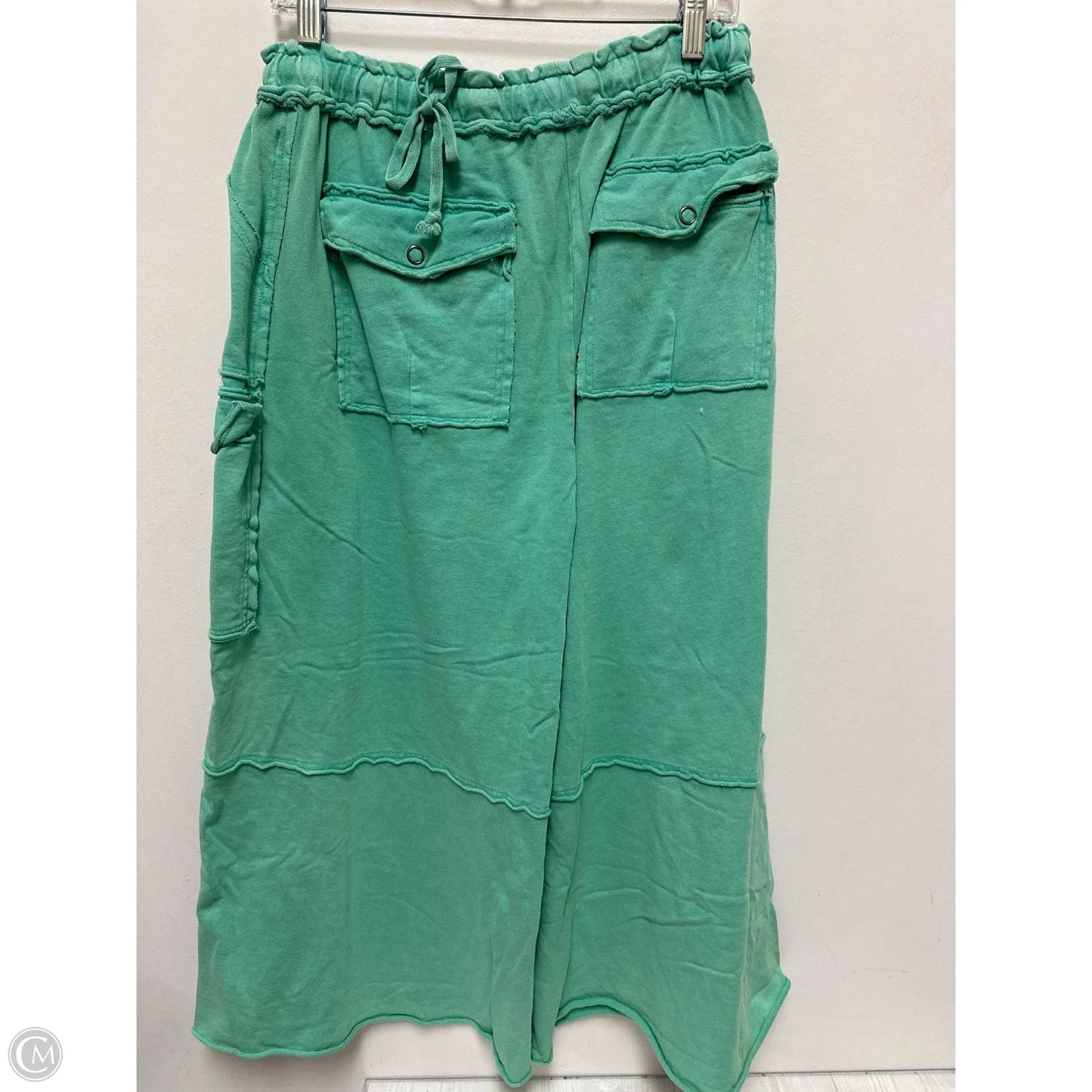 Pants Wide Leg By Easel In Green, Size: 8