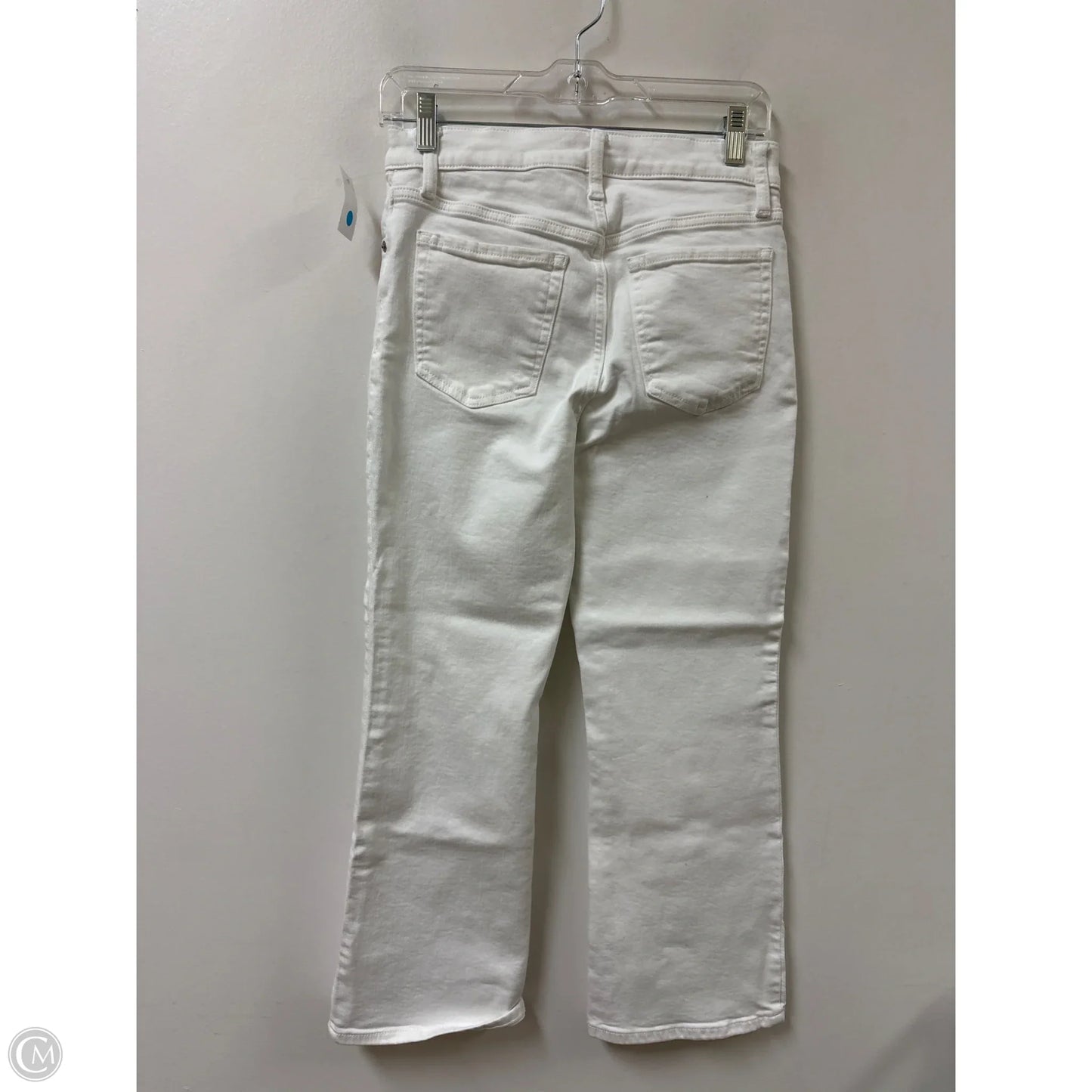 Pants Cropped By Banana Republic In White, Size: 2