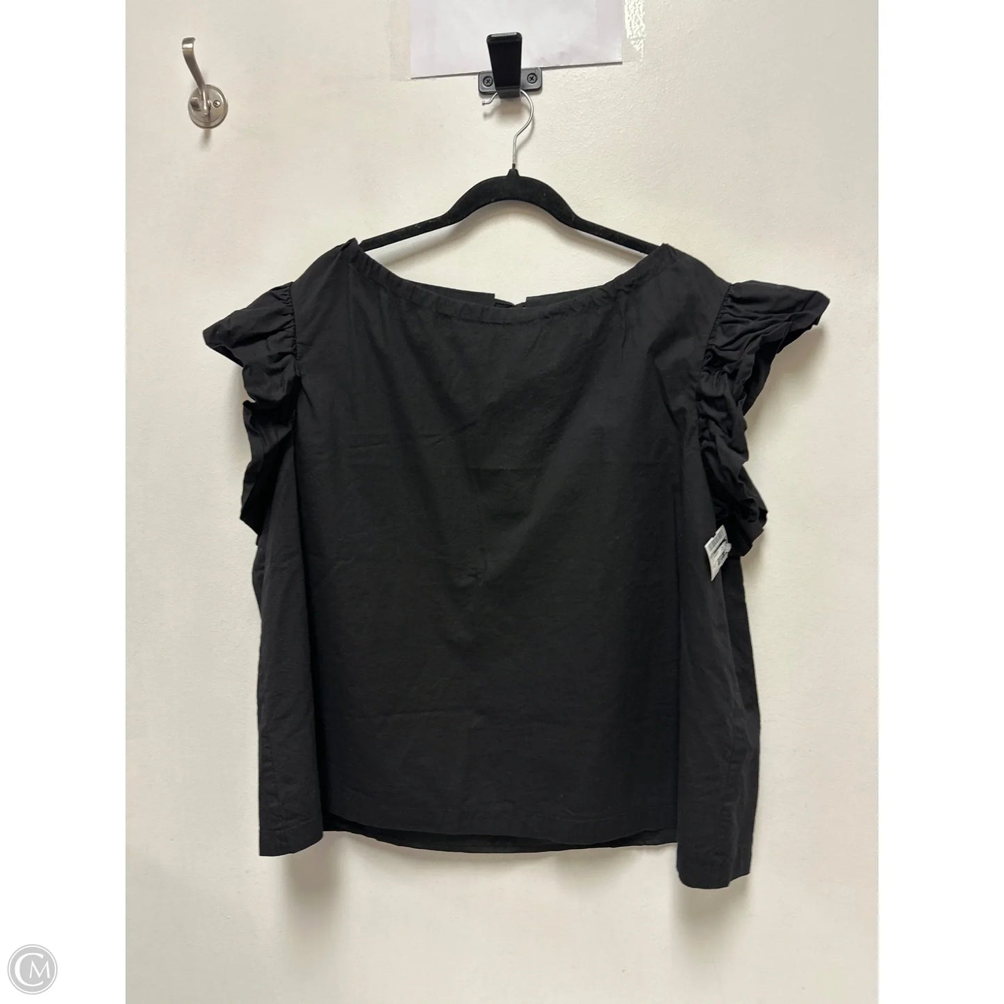 Top Sleeveless By Arula In Black, Size: 1x