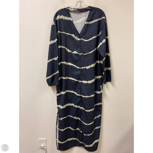 Dress Casual Maxi By Clothes Mentor In Navy, Size: 2x