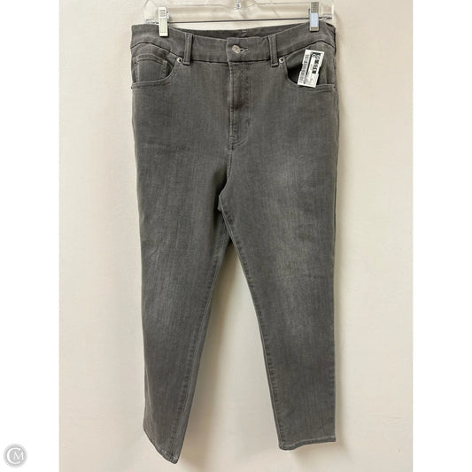 Jeans Skinny By Express In Grey, Size: 14