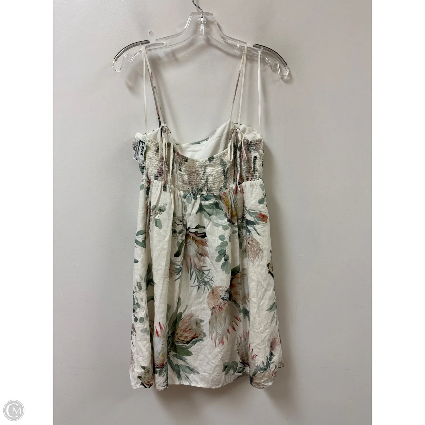 Dress Casual Midi By Express In Cream, Size: M