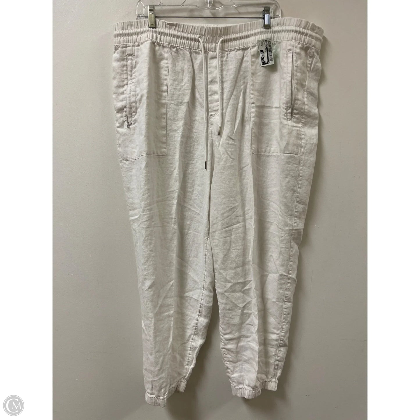 Athletic Pants By Athleta In White, Size: 20