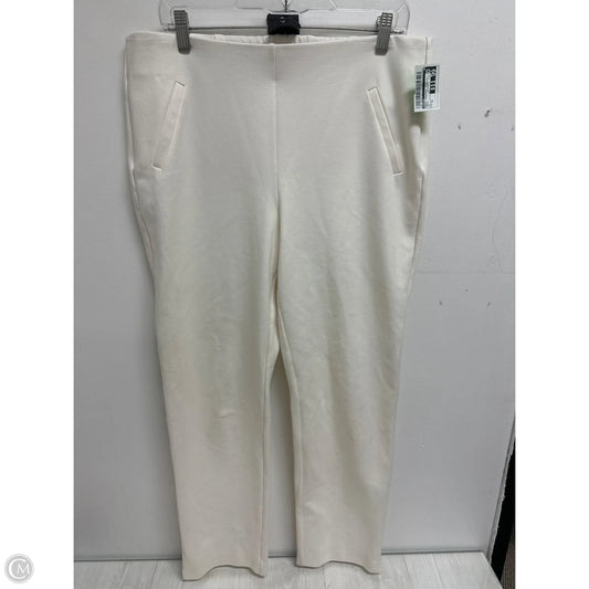 Pants Leggings By Chicos In Cream, Size: 12