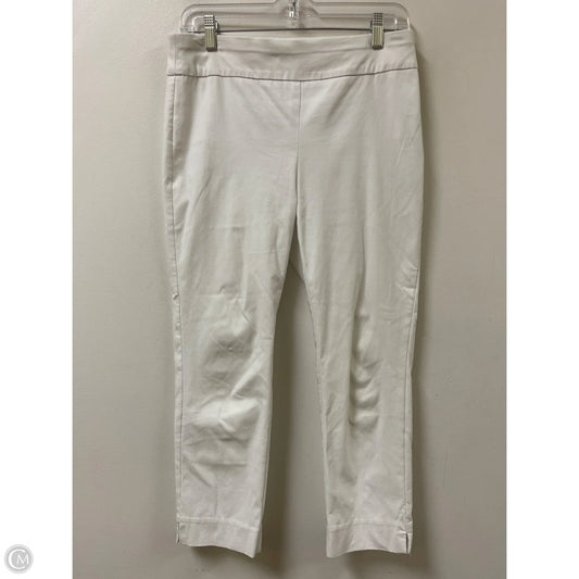 Pants Leggings By Chicos In Cream, Size: 6