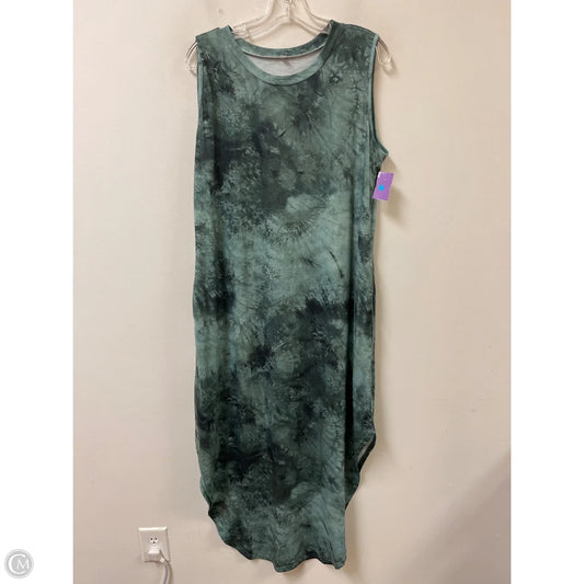 Dress Casual Maxi By Clothes Mentor In Green, Size: Xl