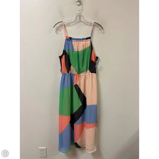 Dress Casual Maxi By Banana Republic In Multi-colored, Size: M
