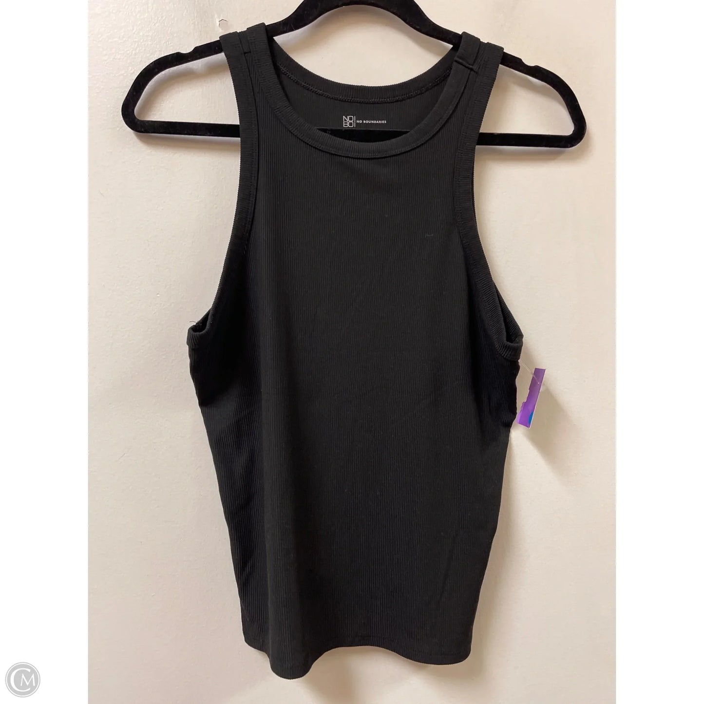 Tank Top By No Boundaries In Black, Size: L
