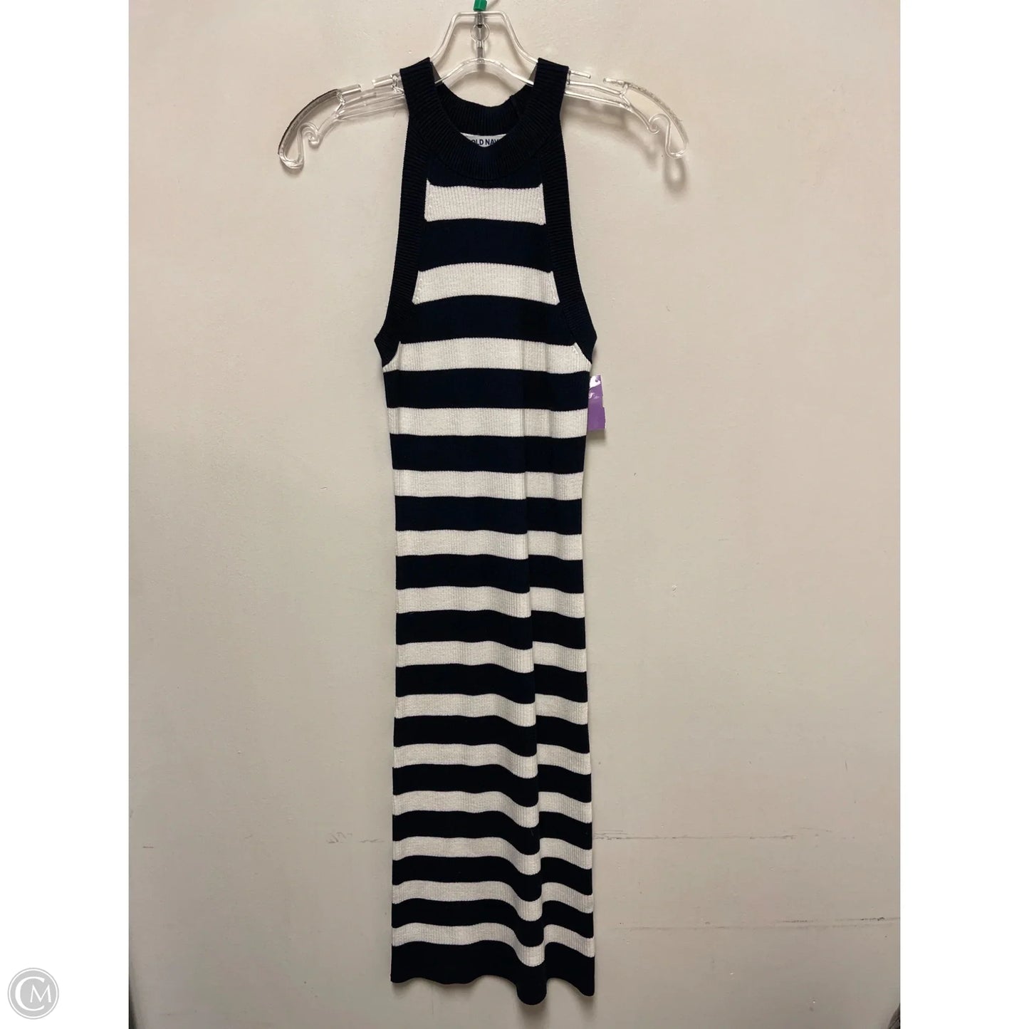 Dress Casual Maxi By Old Navy In Striped Pattern, Size: Xsp