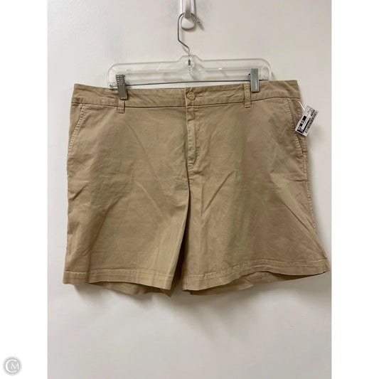 Shorts By Daily Ritual In Tan, Size: 16