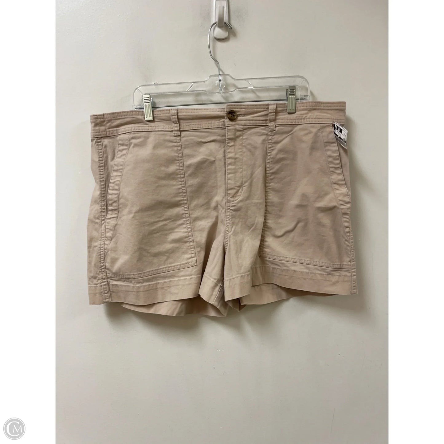 Shorts By A New Day In Tan, Size: 18