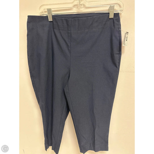 Capris By Chicos In Navy, Size: 8