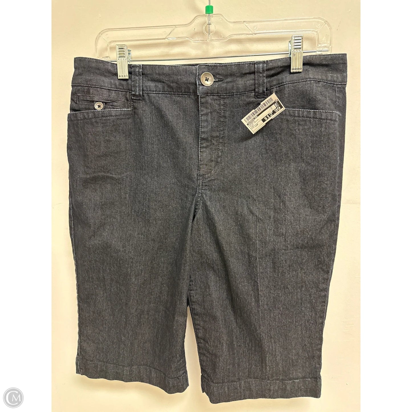 Shorts By Bandolino In Blue Denim, Size: 12p