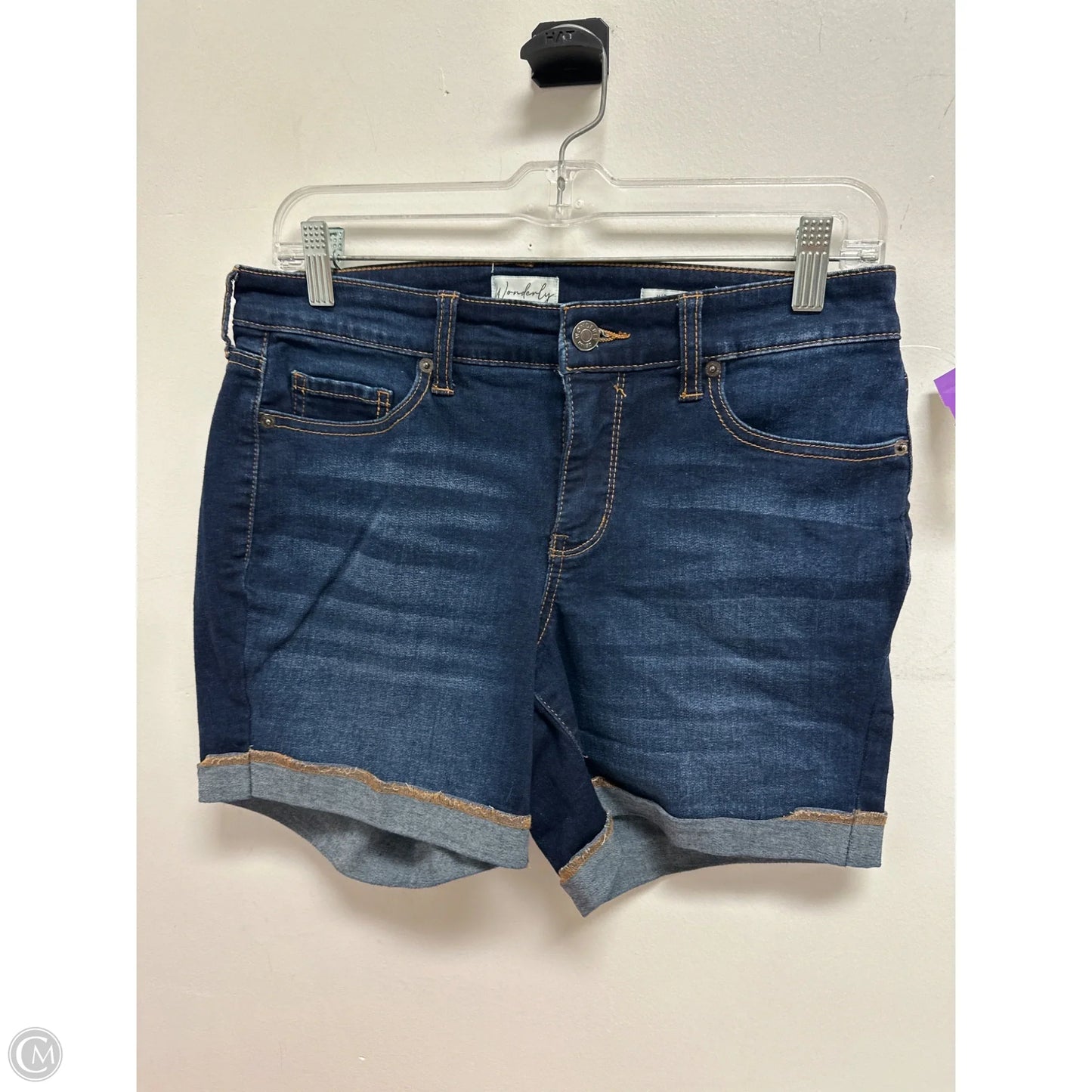 Shorts By Wonderly In Blue Denim, Size: 4