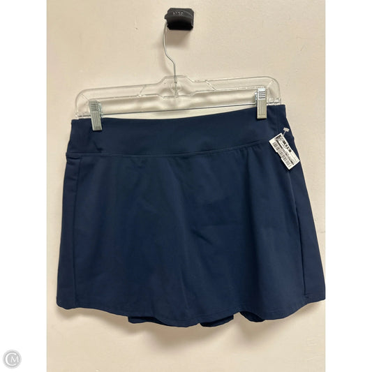 Athletic Skort By Clothes Mentor In Navy, Size: L
