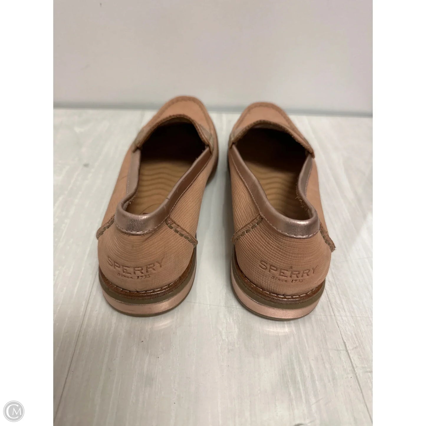 Shoes Flats By Sperry In Tan, Size: 9.5