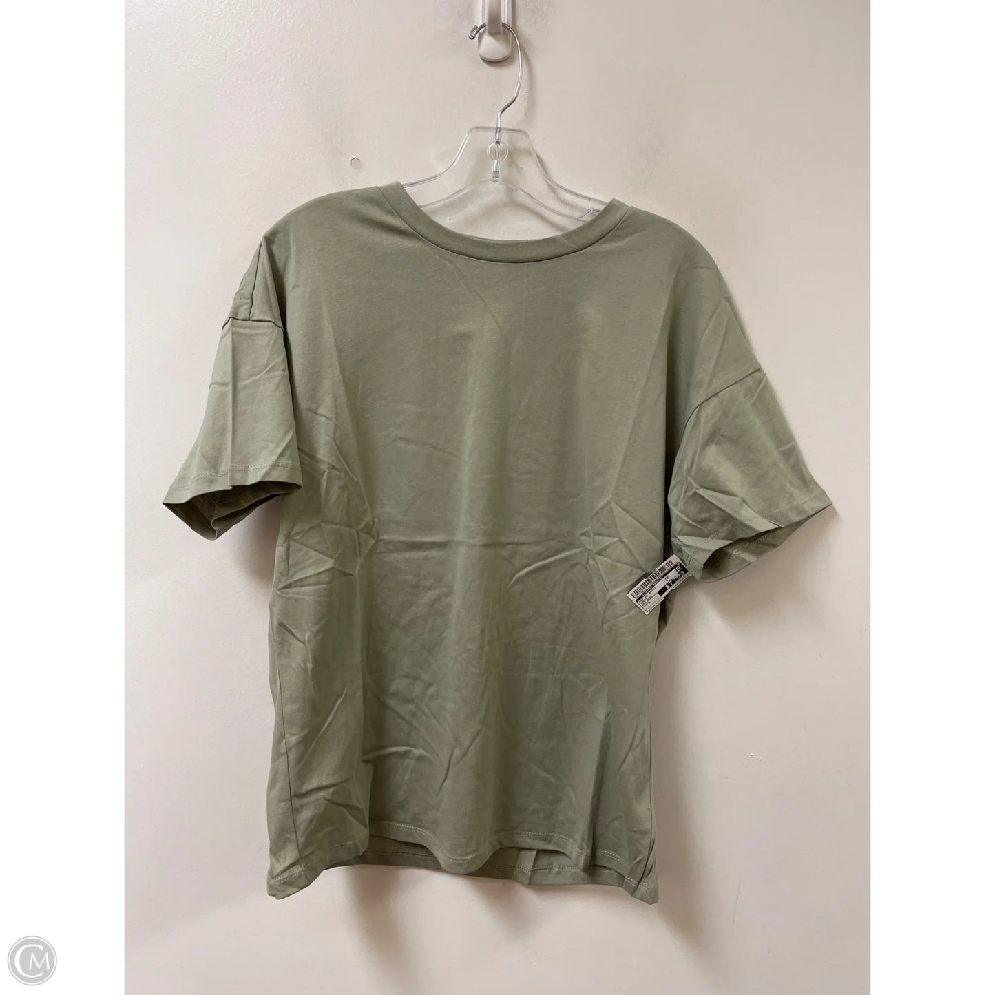 Top Short Sleeve Basic By Clothes Mentor In Green, Size: S