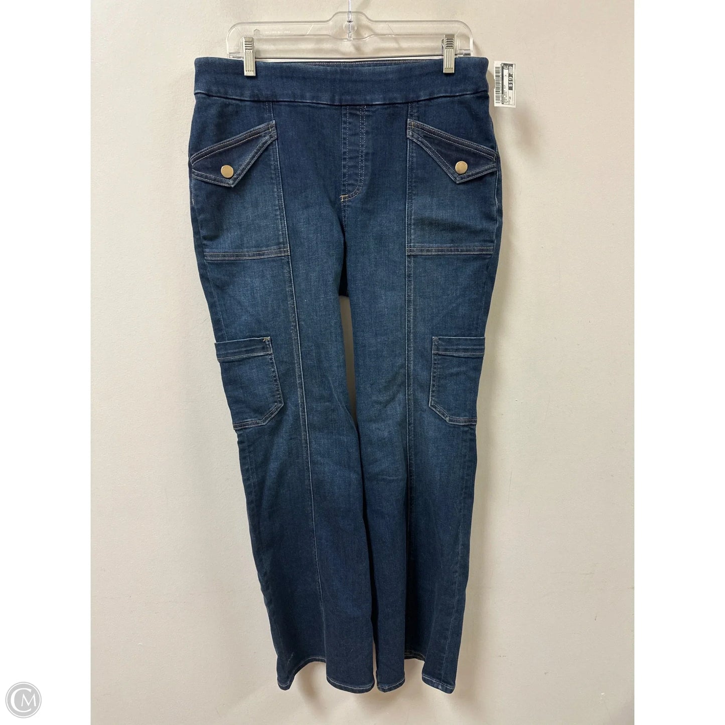 Jeans Boot Cut By Chicos In Blue Denim, Size: 10