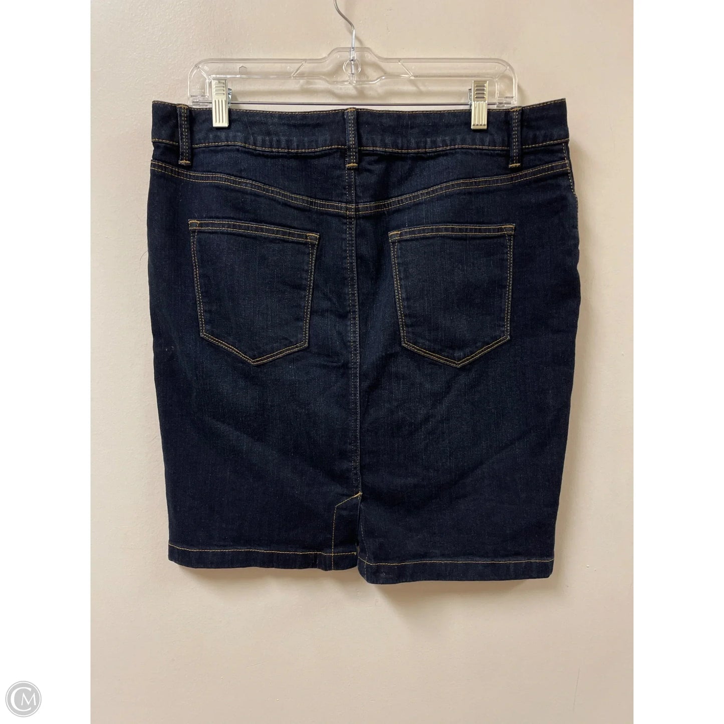 Skirt Midi By Sonoma In Blue Denim, Size: 12