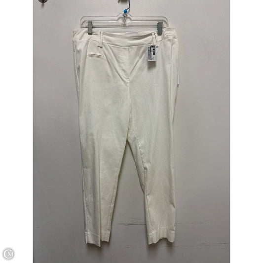 Pants Leggings By Jules & Leopold In Cream, Size: 14