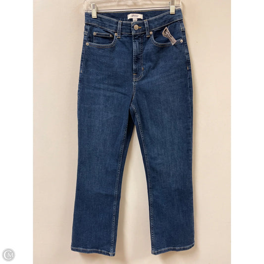 Jeans Wide Leg By Spanx In Blue Denim, Size: 10