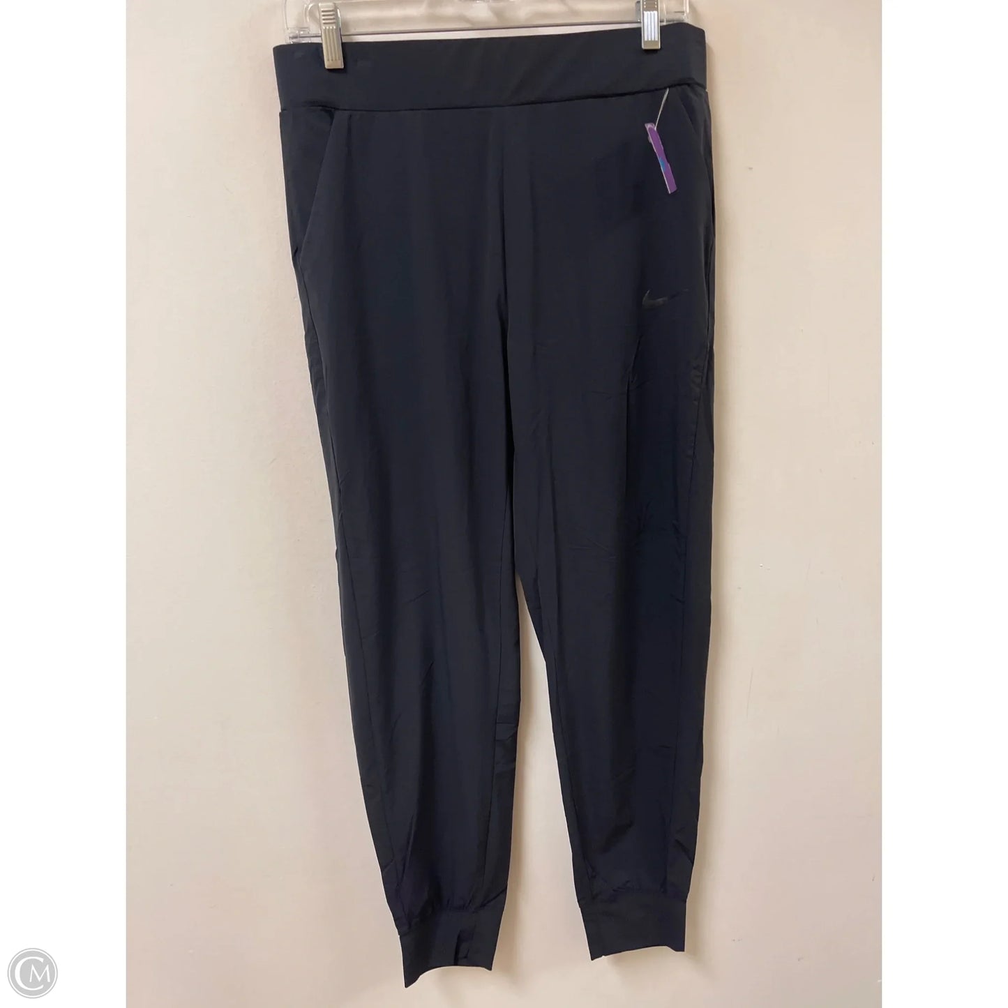 Athletic Pants By Nike Apparel In Black, Size: M