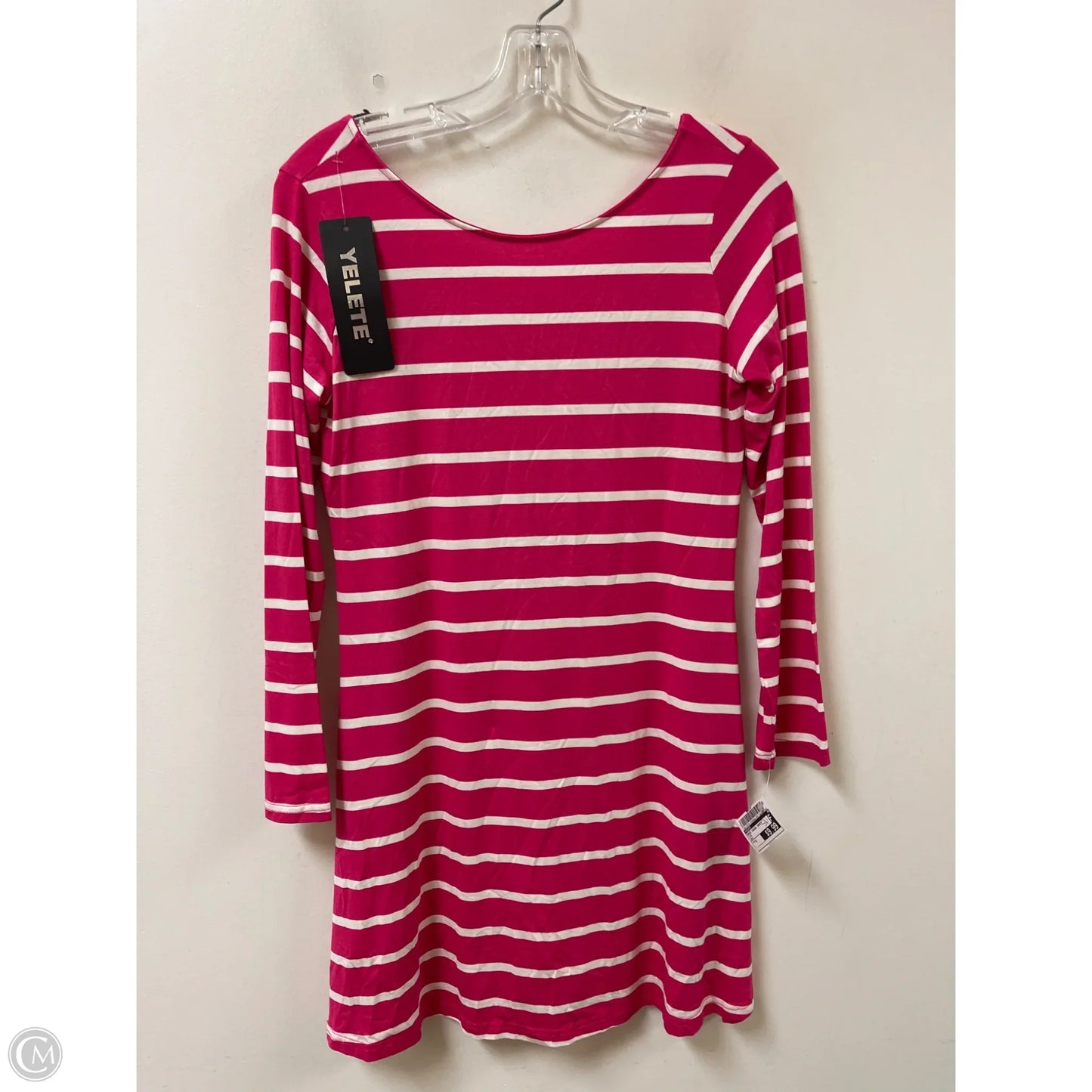 Dress Casual Short By Yelete In Pink, Size: S