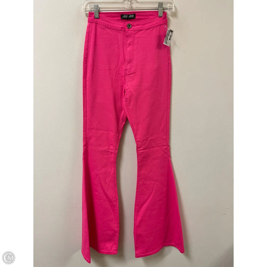 Jeans Flared By Clothes Mentor In Pink, Size: 8