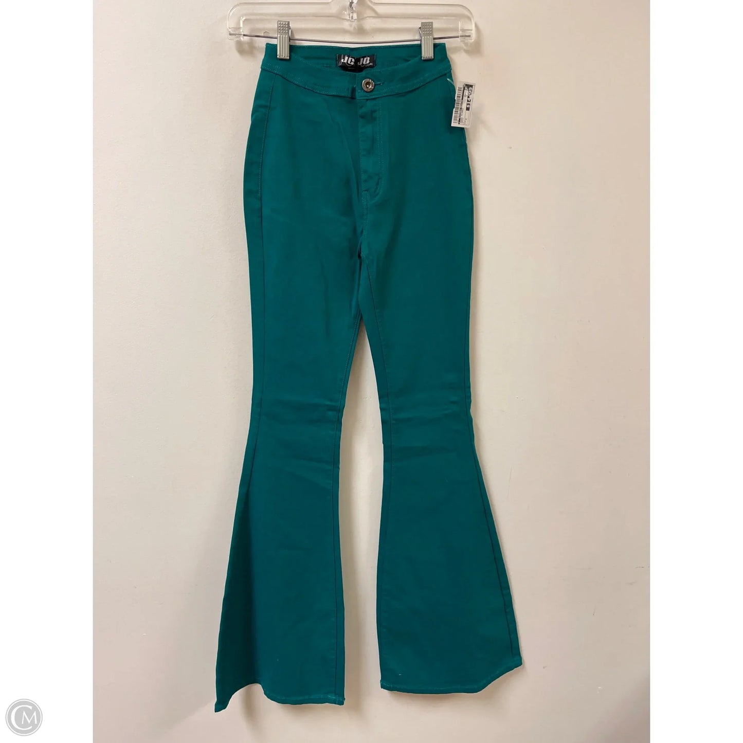 Jeans Flared By Clothes Mentor In Green, Size: 4
