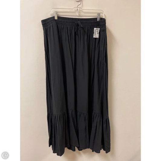 Skirt Maxi By Torrid In Black, Size: 22