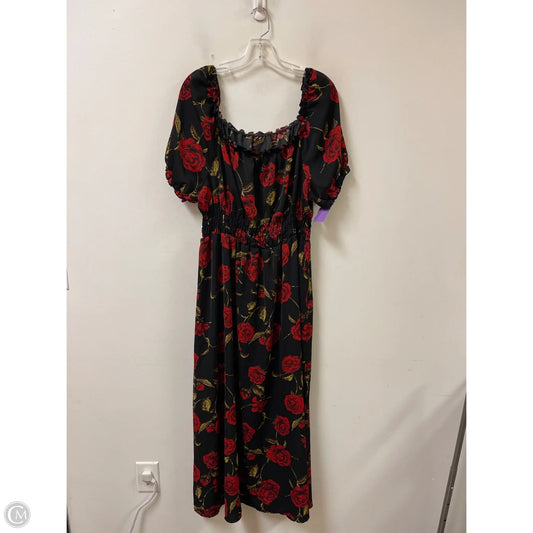 Dress Casual Maxi By Shein In Black, Size: 3x