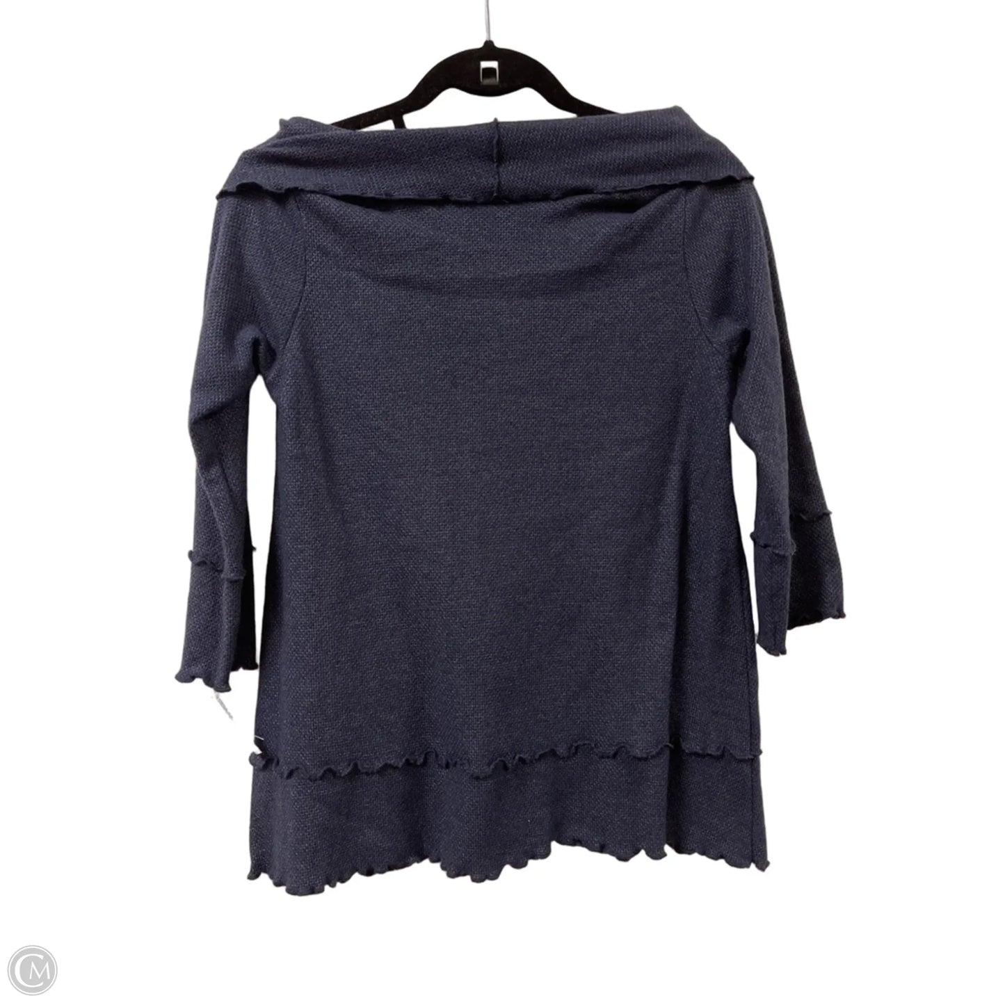 Top Long Sleeve By Clothes Mentor In Navy, Size: S