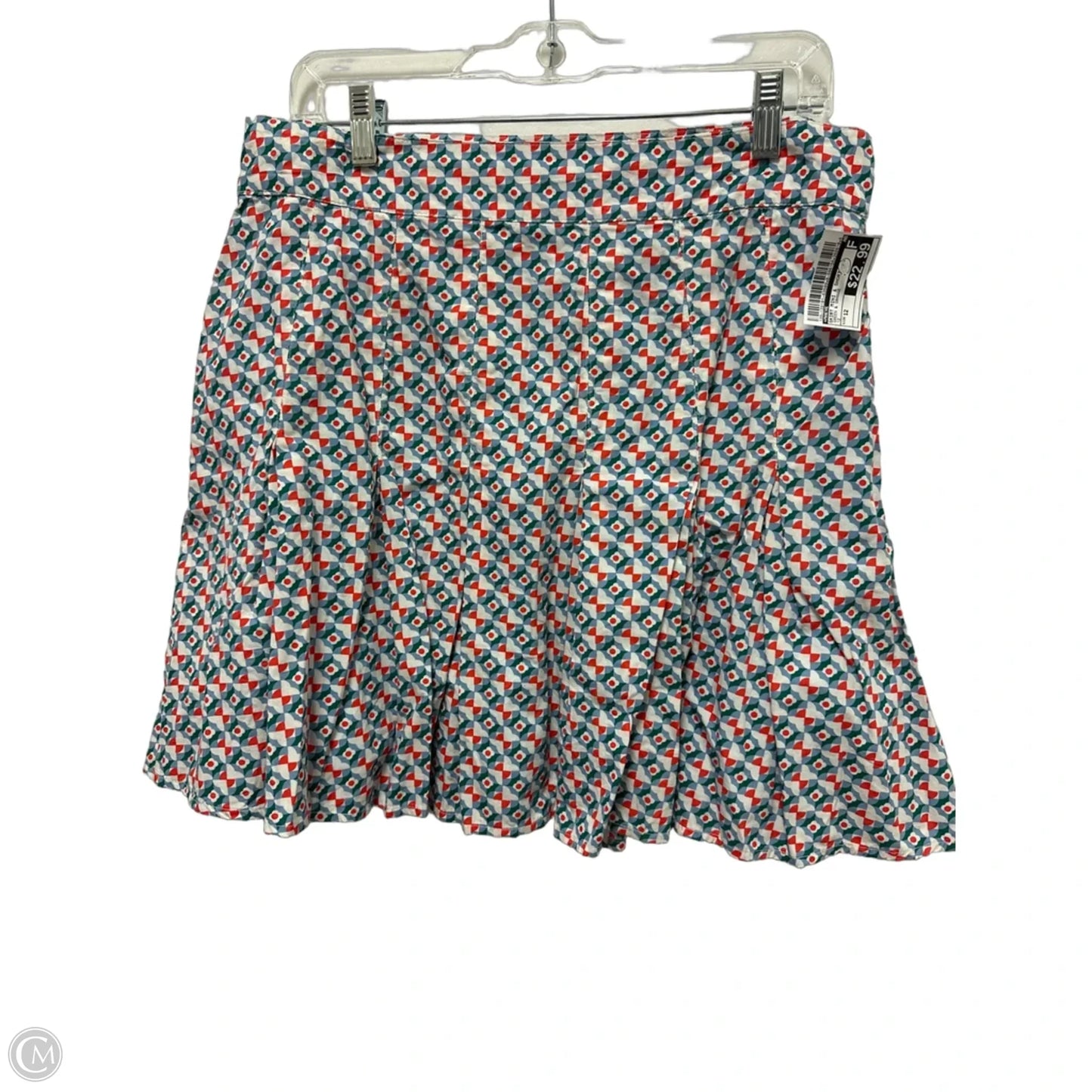 Skirt Mini & Short By Maeve In Green & Orange, Size: 12