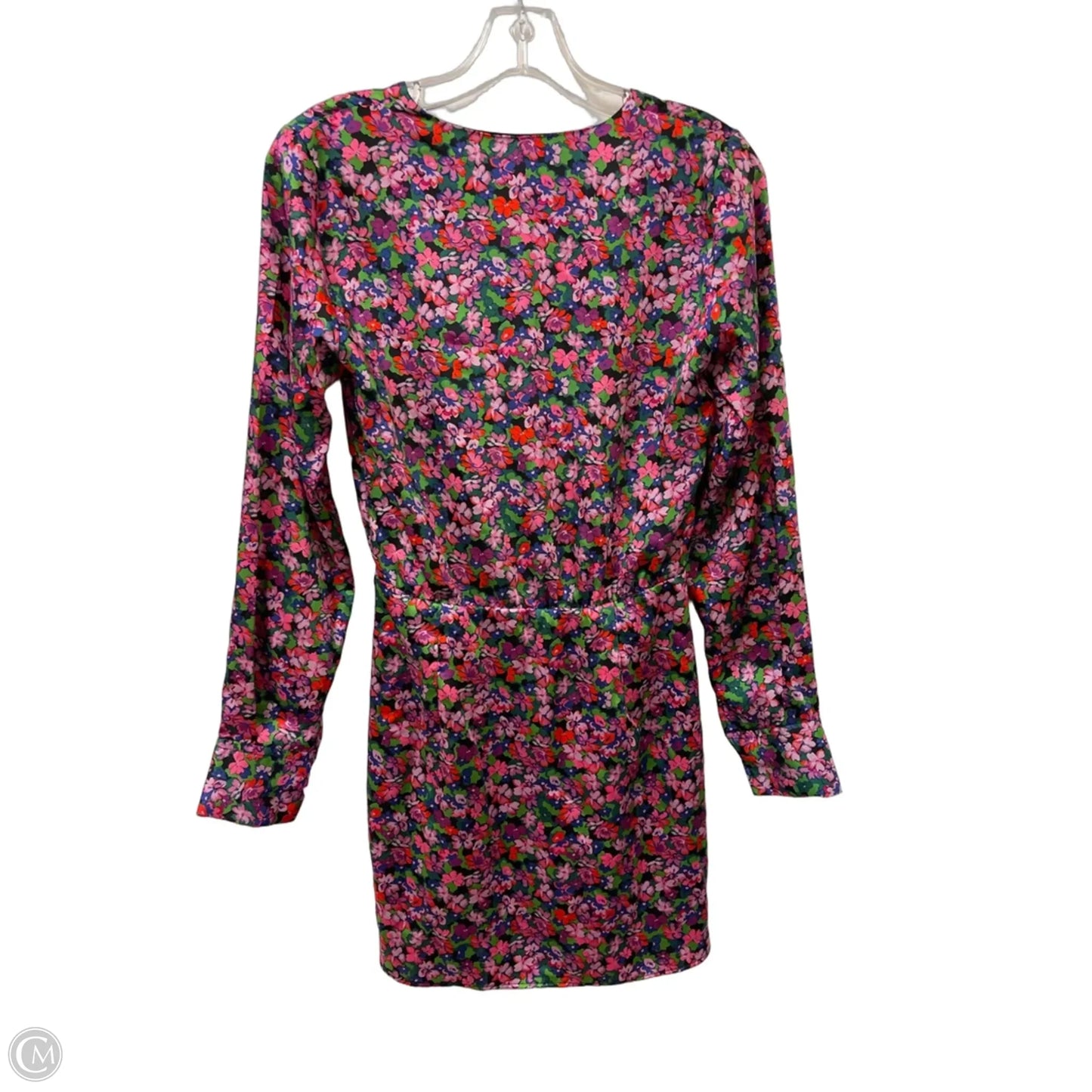 Dress Party Short By Zara In Floral Print, Size: Xs