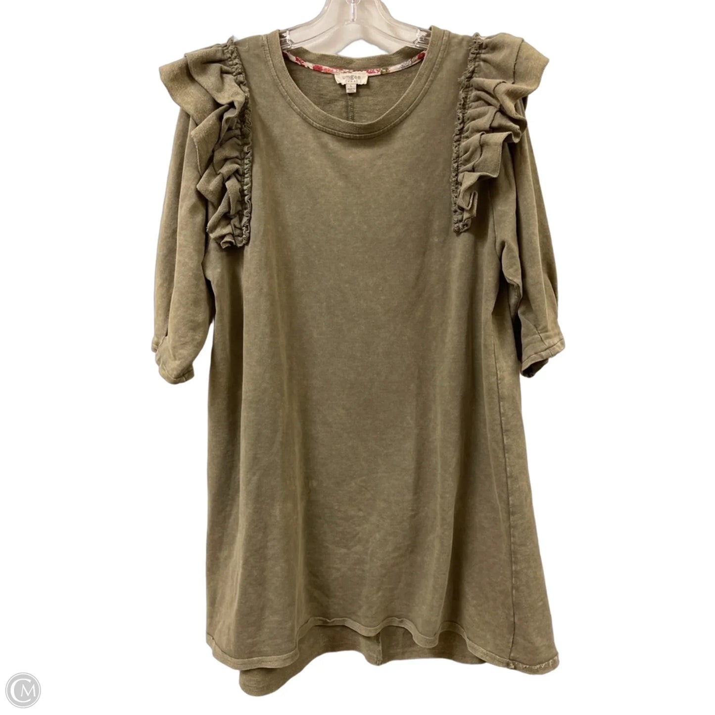 Dress Casual Short By Umgee In Green, Size: L