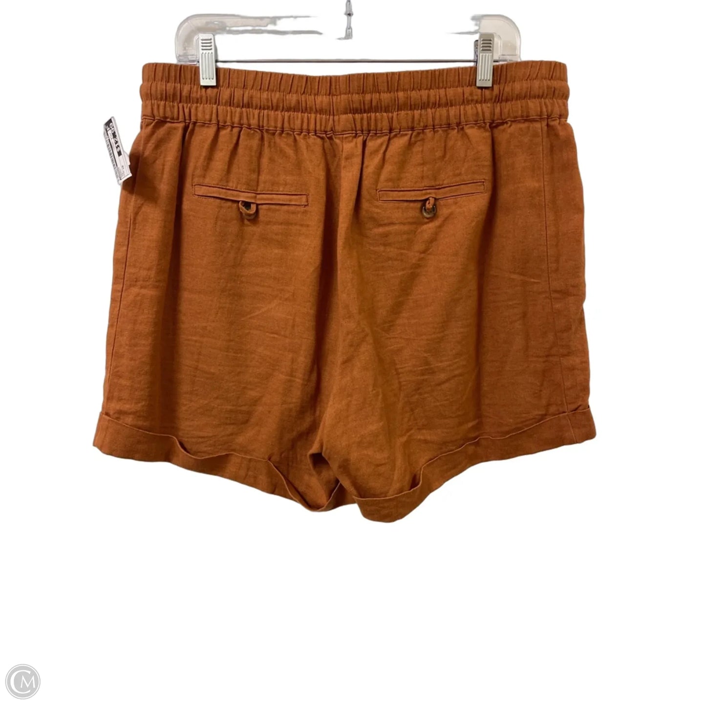 Shorts By Zenana In Brown, Size: 16