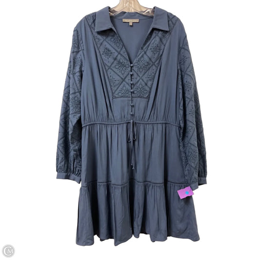 Dress Party Midi By Daniel Rainn In Blue, Size: Xl
