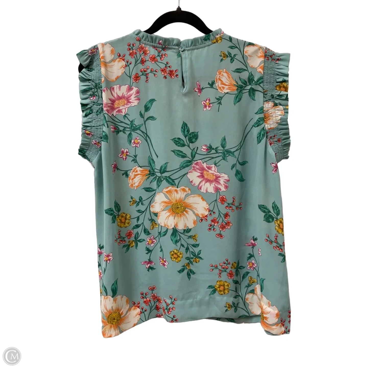 Top Sleeveless By Dr2 In Blue, Size: L