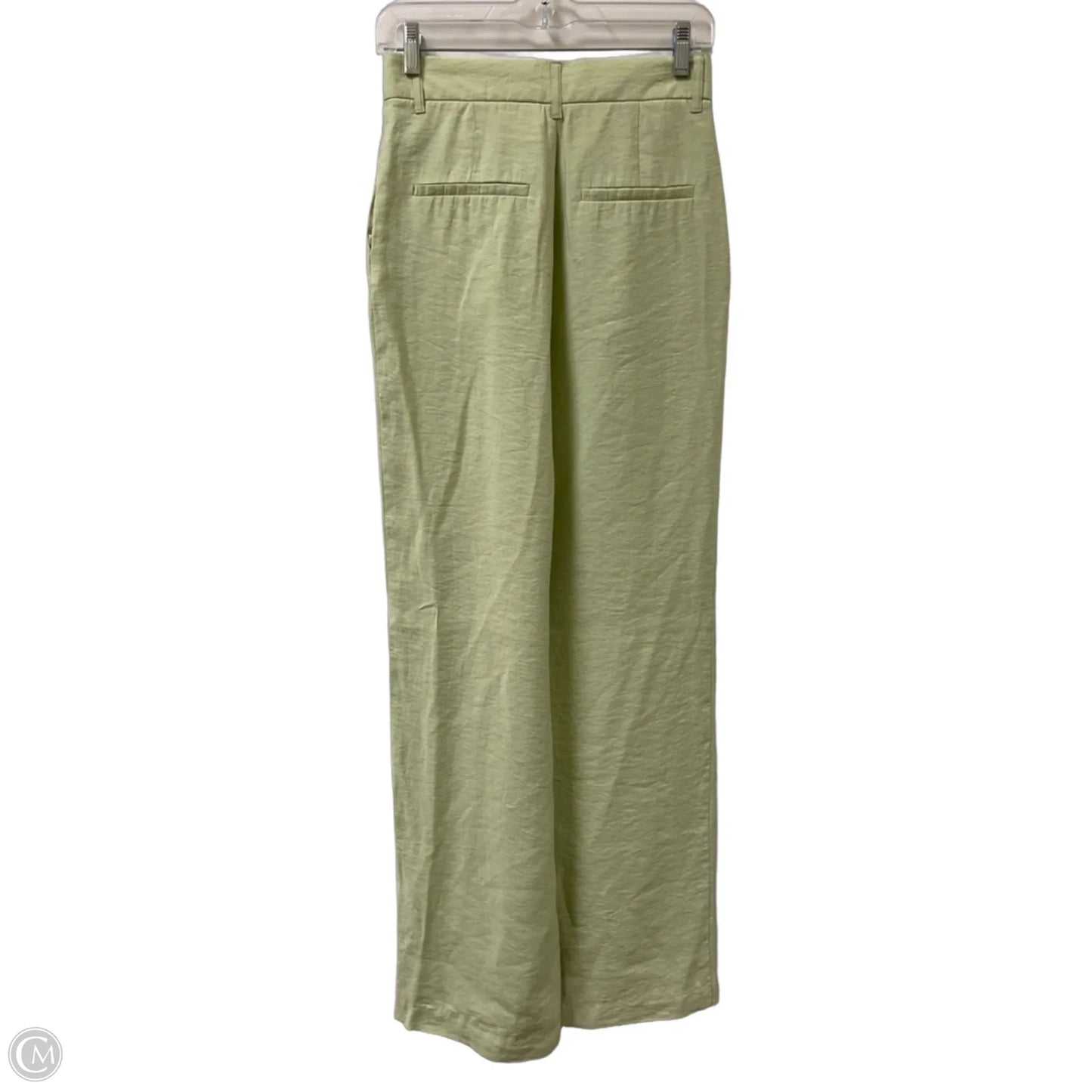 Pants Wide Leg By Zara In Green, Size: 0